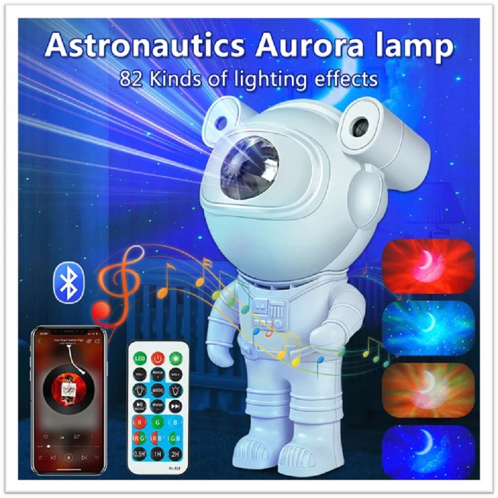 PROYECTOR DE LUZ DE ESTRELLAS Y GALAXIAS DISEÑO ASTRONAUTA