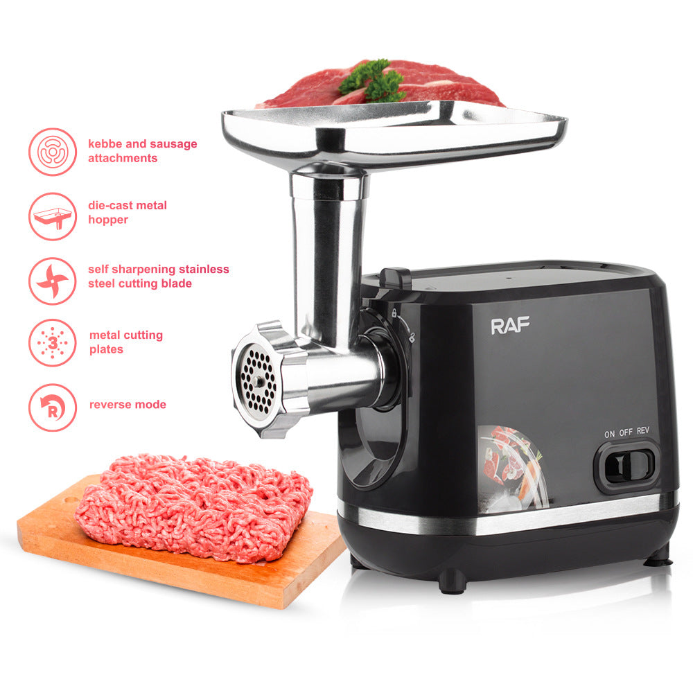 Moledora y Picadora de carne electrica Marca RAF