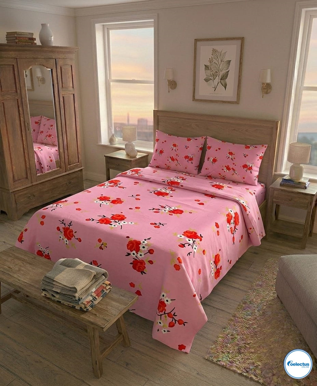 Juego de sabanas tamaño QUEEN O 2 PLAZAS