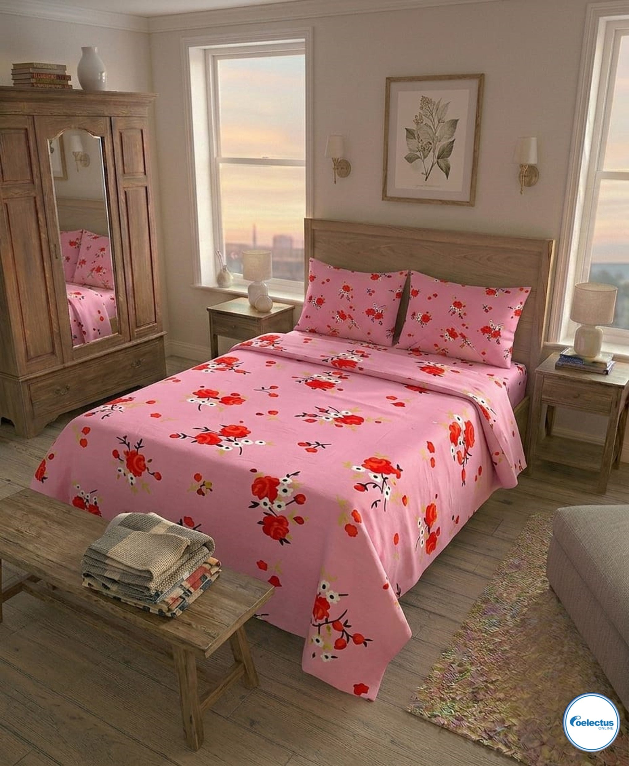 Juego de sabanas tamaño QUEEN O 2 PLAZAS