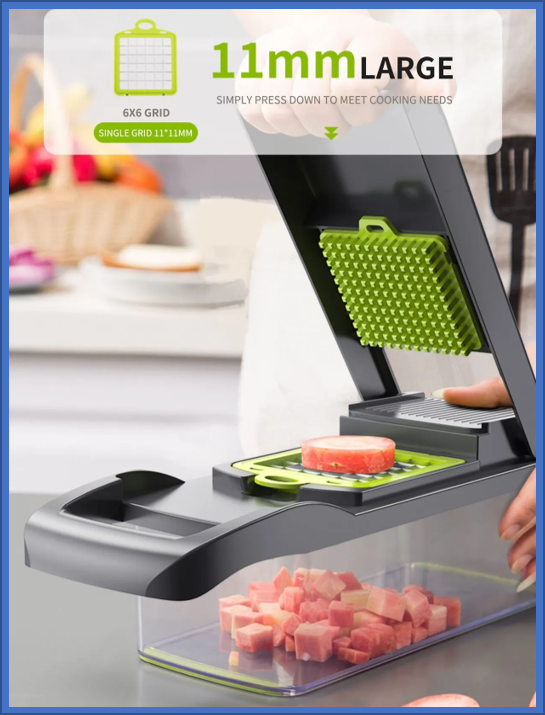 Rebanador de verduras multifuncional 12 en 1