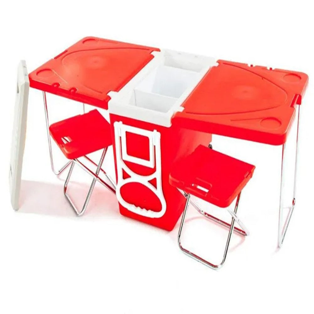 COOLER MULTIFUNCIONAL CON DOS ASIENTOS