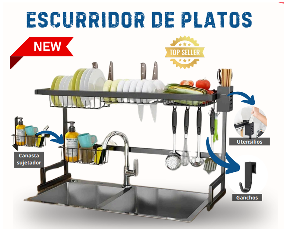 Escurridor de platos de 85cm de Largo
