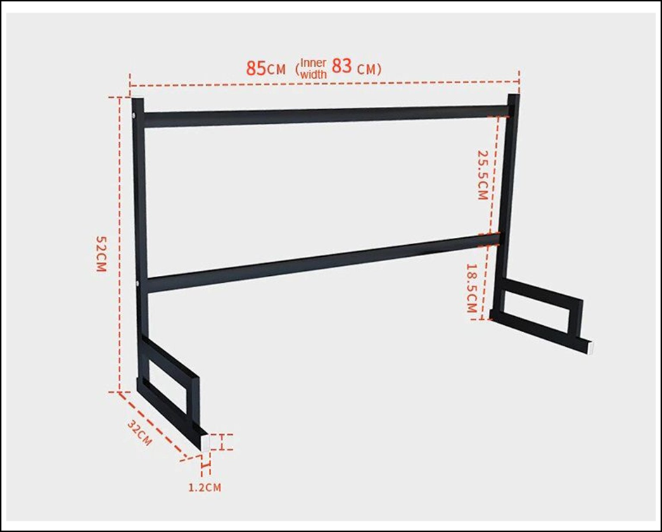Escurridor de platos de 85cm de Largo