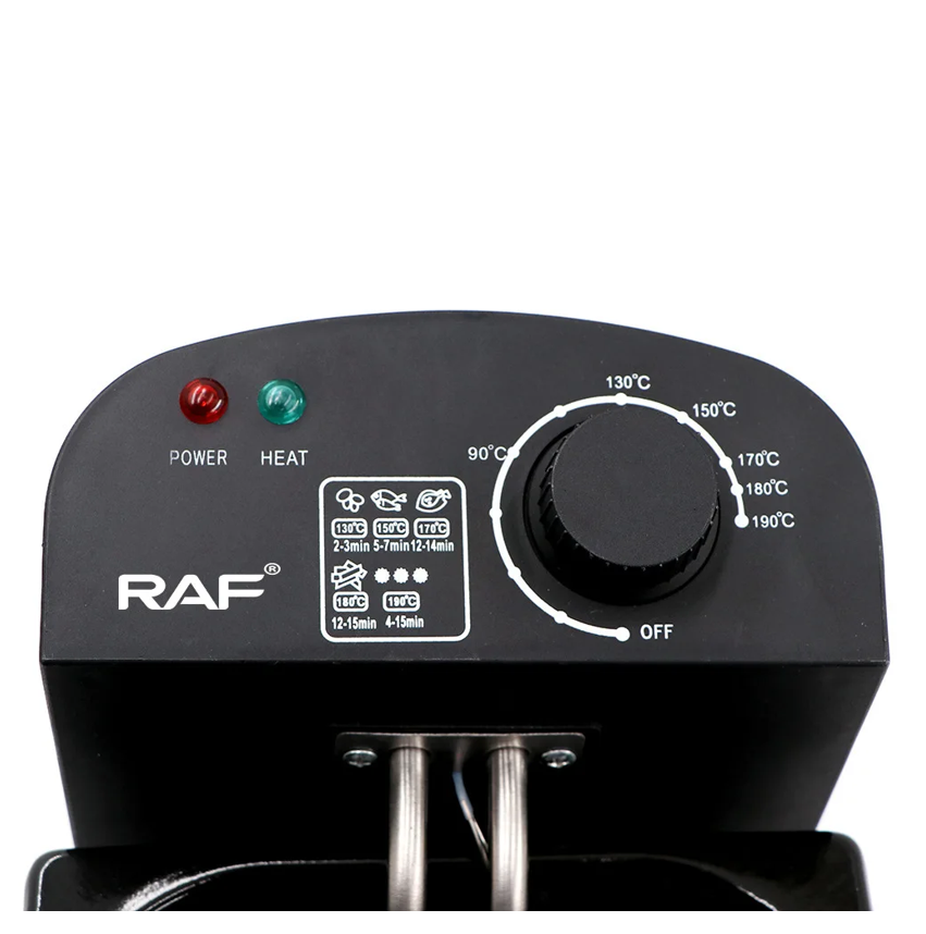Freidora eléctrica multifuncional RAF 3L