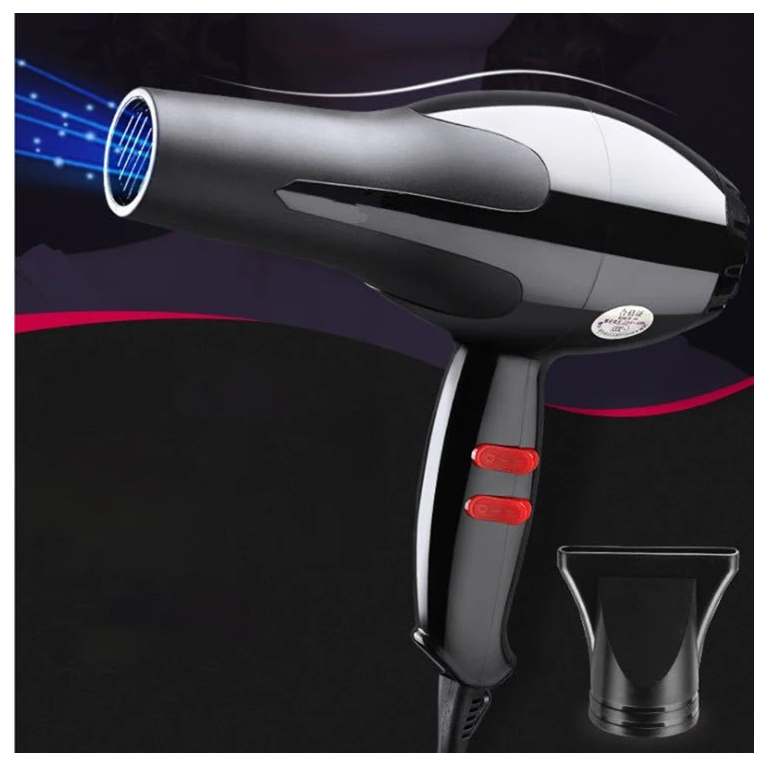 Secadora de cabello con iones negativos 5 velocidades