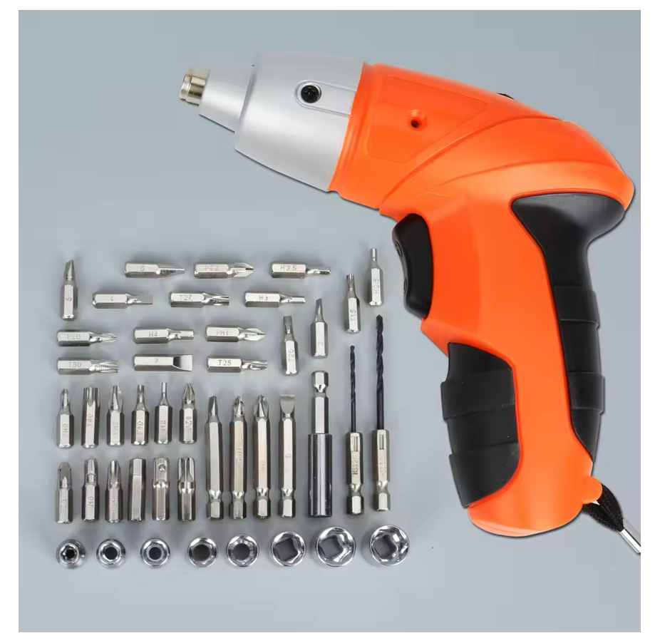 Atornillador mas set de 45Piezas Recargable