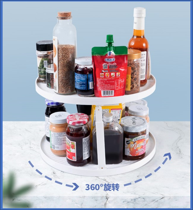 ORGANIZADOR GIRATORIO 360° de 2 Niveles