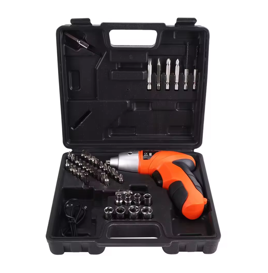 Atornillador mas set de 45Piezas Recargable