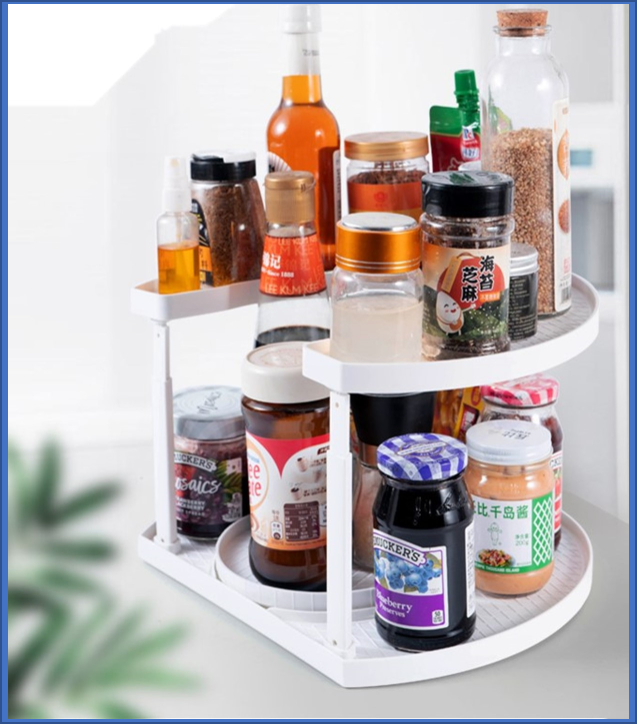 ORGANIZADOR GIRATORIO 360° de 2 Niveles