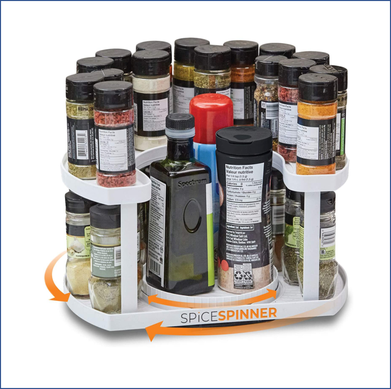 ORGANIZADOR GIRATORIO 360° de 2 Niveles